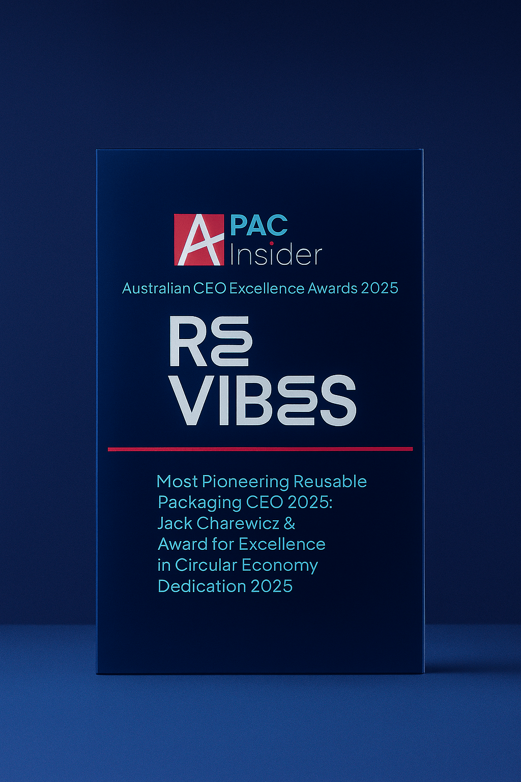 Winning the APAC Insider CEO of the Year Award: A Moment of Reflection, a Catalyst for What’s Next - Revibes