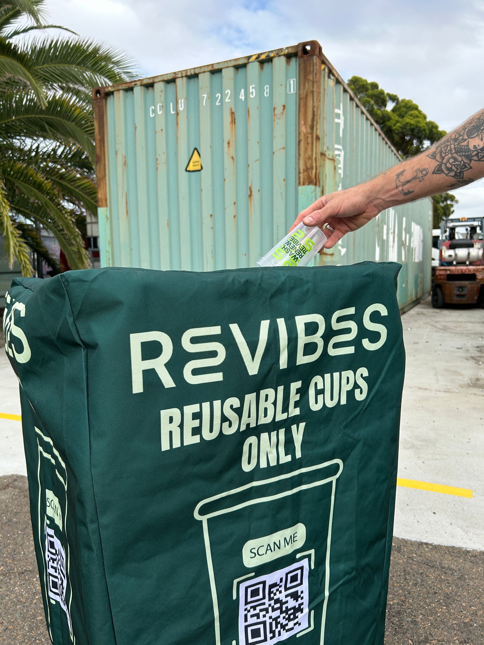 Revibes 240L Bin Cover