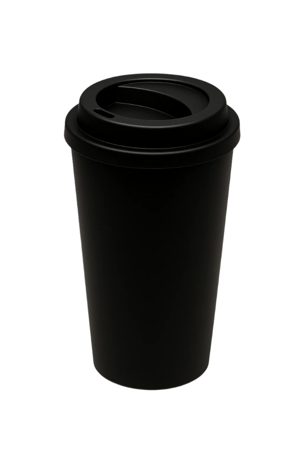 Black Coffee Cup with Lid – Box of 200 - Revibes