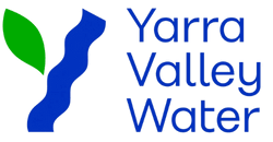 Yarra Valley Water logo with blue and green design